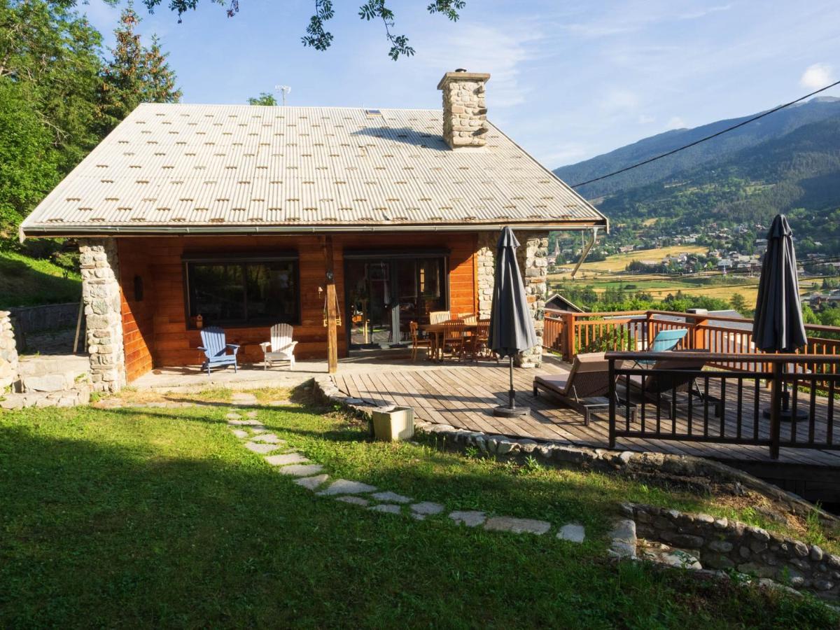 Le Mont Milo, navette privative, sauna, balnéo, vue, sdj Briançon Exterior foto