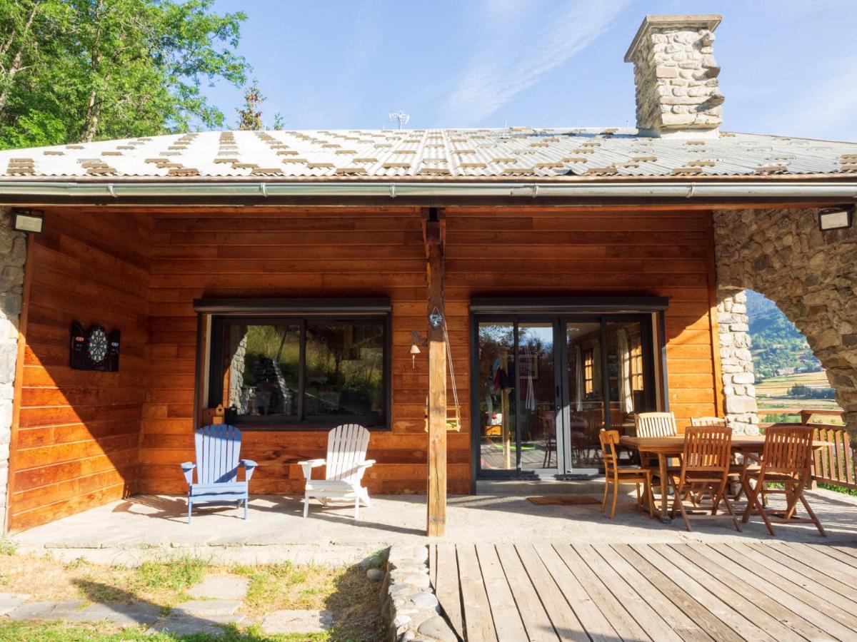 Le Mont Milo, navette privative, sauna, balnéo, vue, sdj Briançon Exterior foto