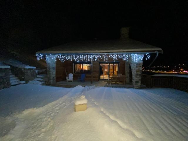 Le Mont Milo, navette privative, sauna, balnéo, vue, sdj Briançon Exterior foto