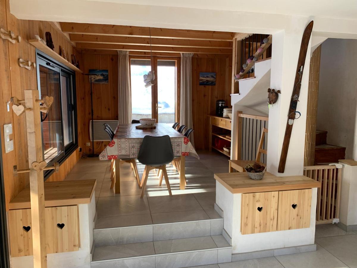 Le Mont Milo, navette privative, sauna, balnéo, vue, sdj Briançon Exterior foto