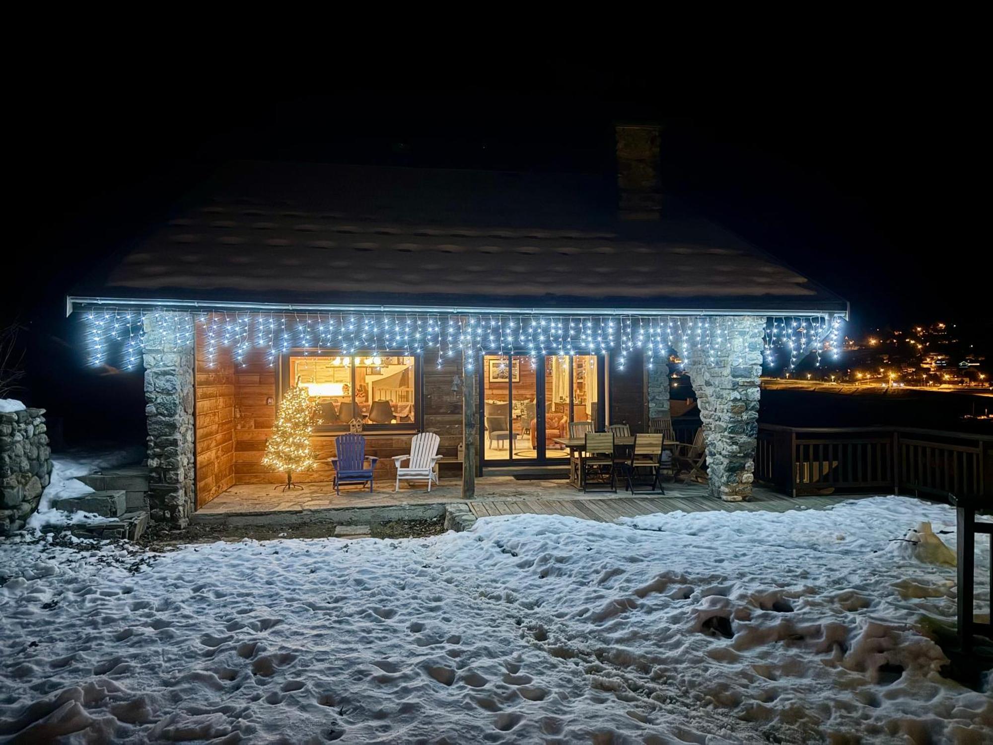 Le Mont Milo, navette privative, sauna, balnéo, vue, sdj Briançon Exterior foto